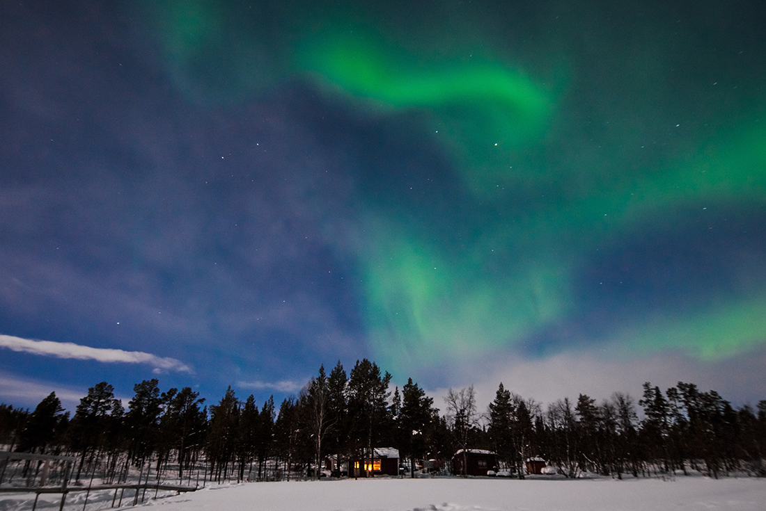 The Northern Lights in Finland