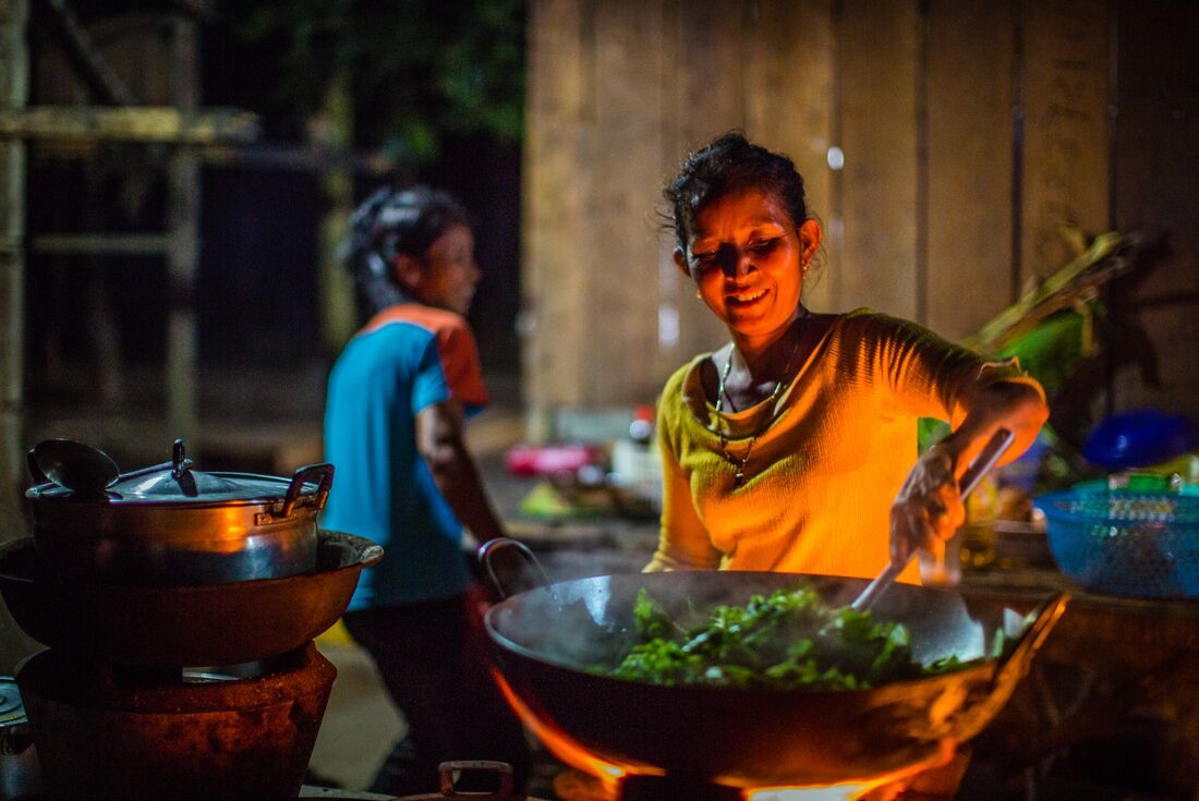 Share some cooked meals at your home stay in Sambor Prei Kuk