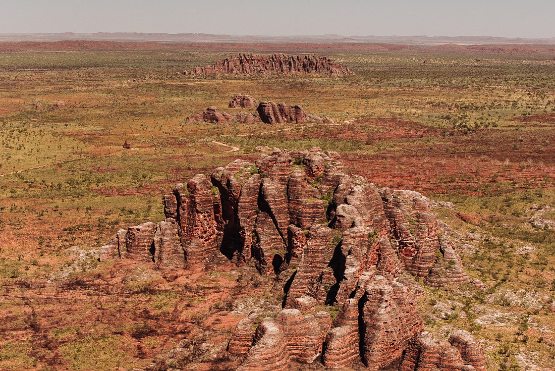 Bungle Bungles from above - Kimberley WA