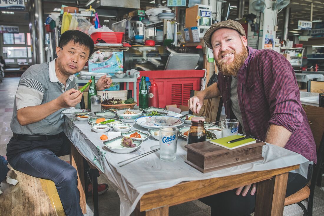 Eat at local restaurants in Seoul