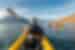 Travellers kayaking