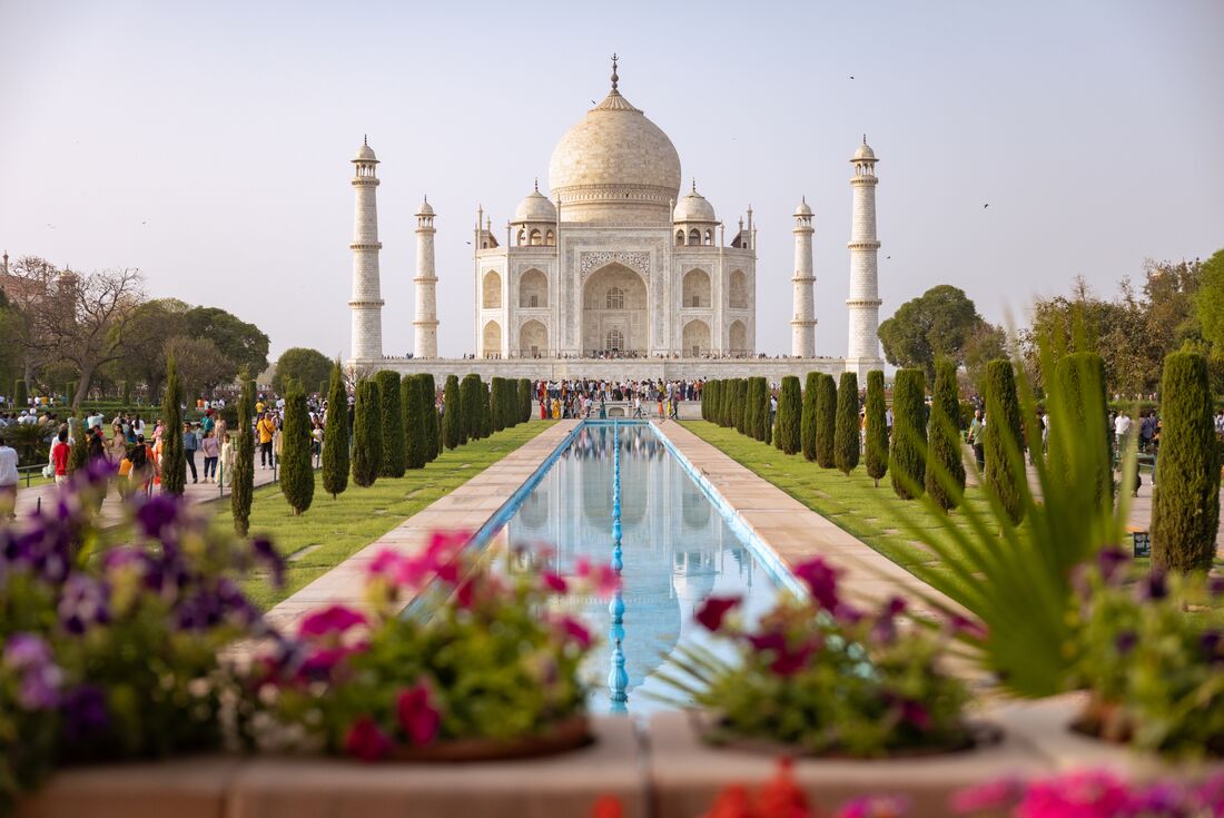 The majestic and incredible Taj Mahal