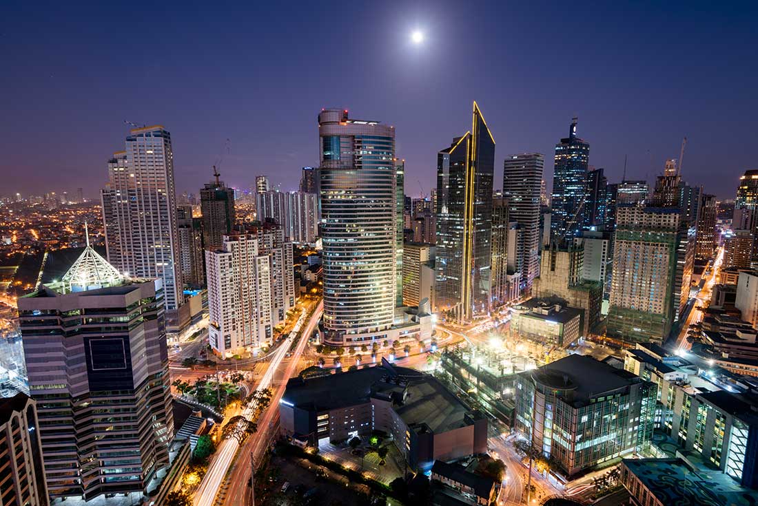 Intrepid Travel Philippines Manila Skyline