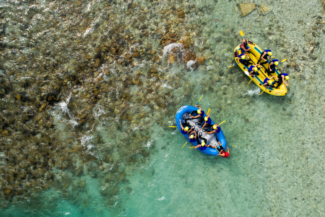 Intrepid Travel slovenia bohinj rafting